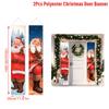 Christmas Snowman Door Curtain Banner Merry Christmas Decorations For Home 2025 Navidad Kerst Natal Noel Xmas Decor New Year