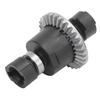 RC Differential Part High Strength Metal Front Rear Differential Gear Assembly Replacement for Wltoy