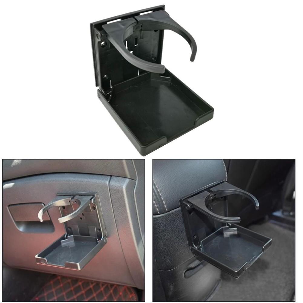 Drink Holder Bottle Cup Holder Interior Beverage Black Boat Camper Can Folding For Car Mount Rack Truck Van 1x