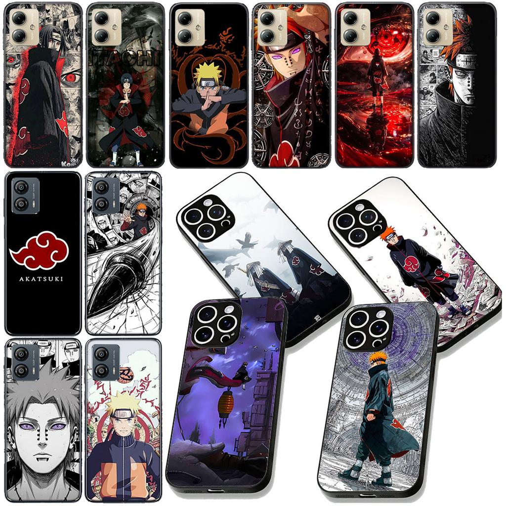 Pain Narutos Uchiha Itachi Akatsuki Phone Case for Motorola Moto G86 G14 G35 G34 G45 G55 G67 G75 G85 G24 G15 G54 G57 Power Cover