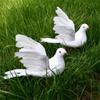2xFake Artificial Foam Doves Birds Wedding Decoration Flying