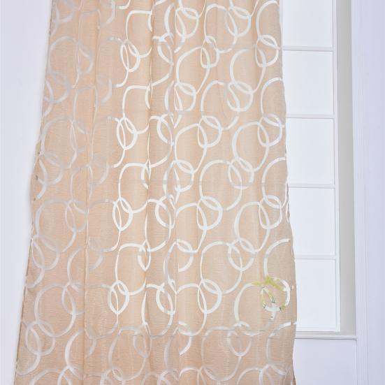 Модные круглые пузыри, оконные занавески, прозрачная перегородка, декор для окон дома, спальни