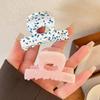 Small Hair Claw Clip French Ponytail Holder Vintage Shark Clip  for Women