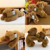 Capybara Plush Toy Cute Cartoon Stuffed Animal Kids Sleep Pillow Home Decor