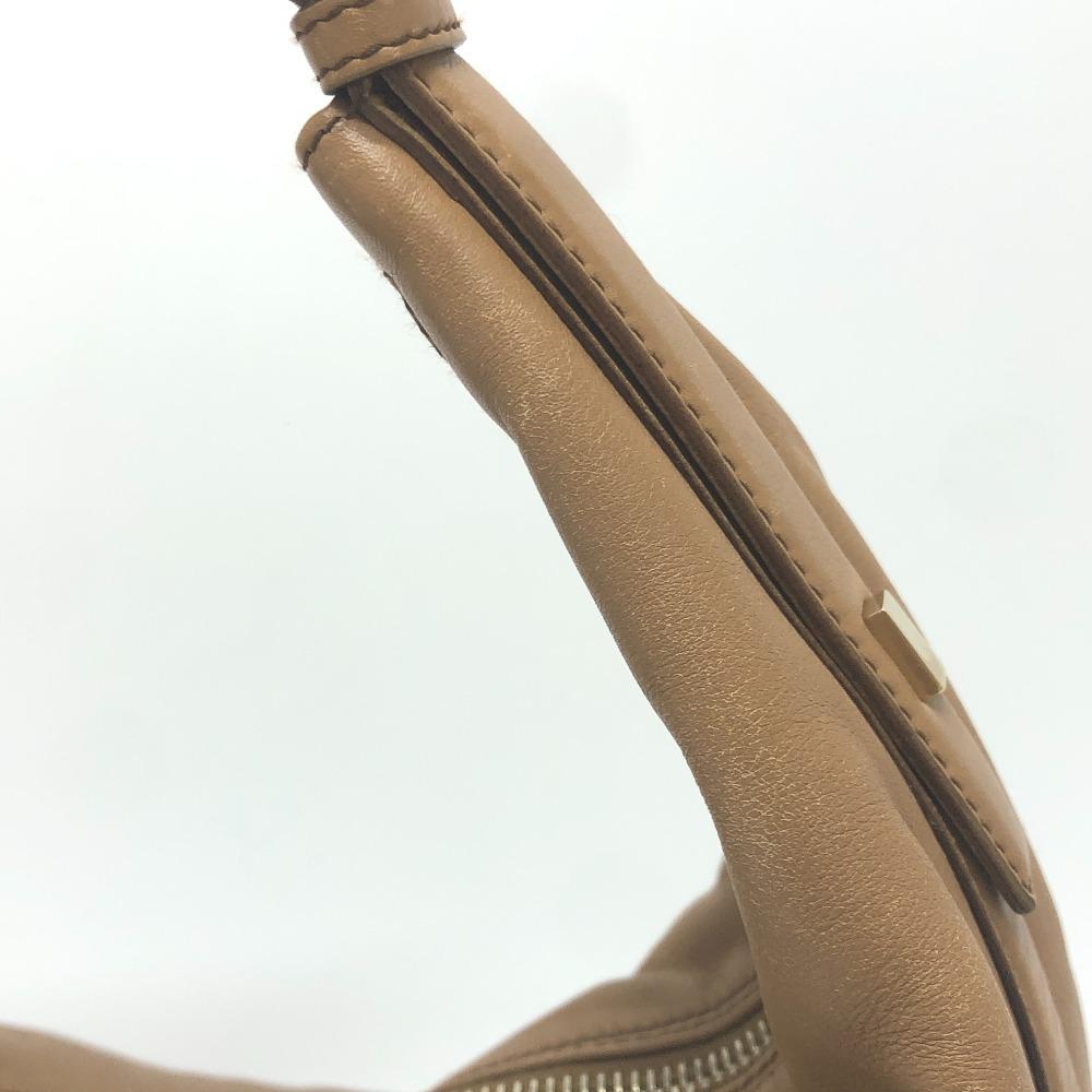 GUCCI 001-4288 logo One-shoulder bag Shoulder Bag Leather Brown