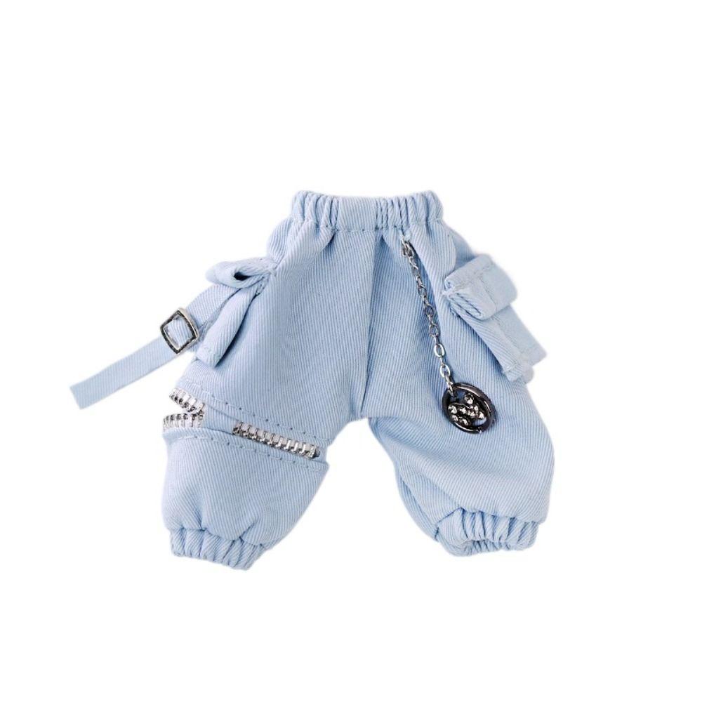 С карманами Брюки OB11 Цепочка Комбинезон Одежда для куклы Obitsu 11 Брюки карго 1/12 Bjd Gsc