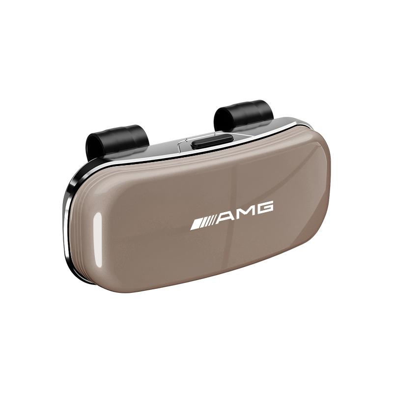 Car Visor Glasses Box Auto Sunglasses Storage Case For Mercedes Benz AMG W203 W206 W220 W205 W211 W212 W201 W168 W108 W210 GLC OU7