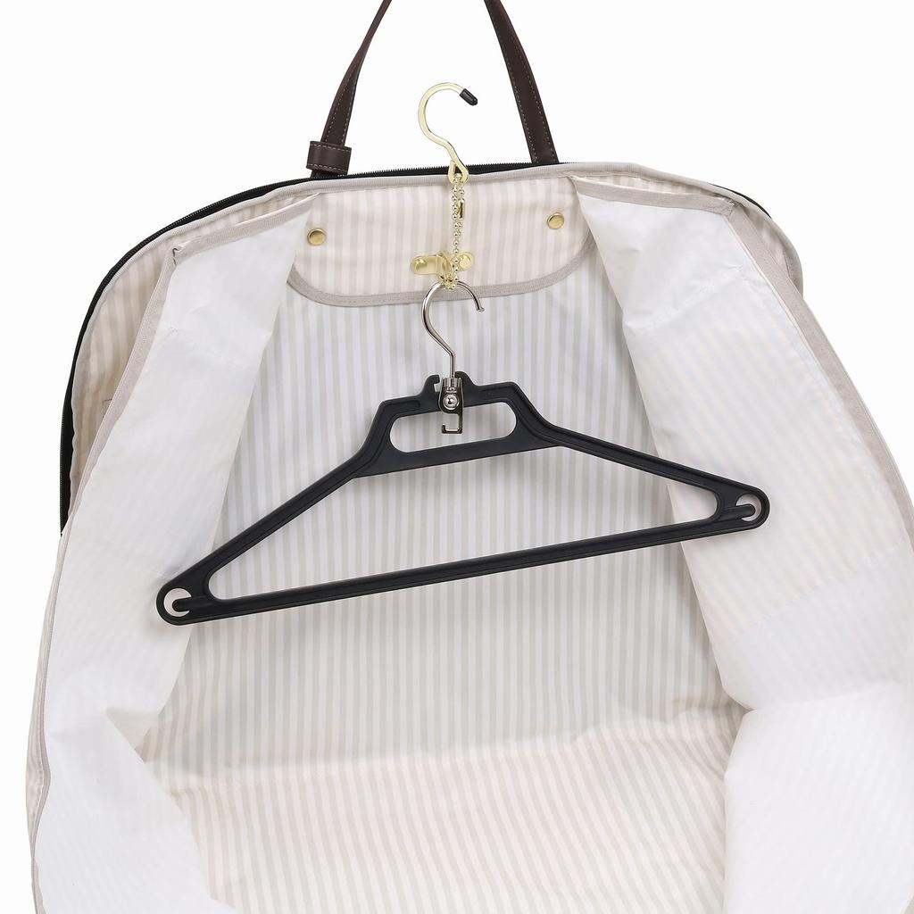 Garment Bag 1 Worn Teflon Treated with Back Pocket Navy [Macintosh Philosophy] [Amelia 2] No.68098