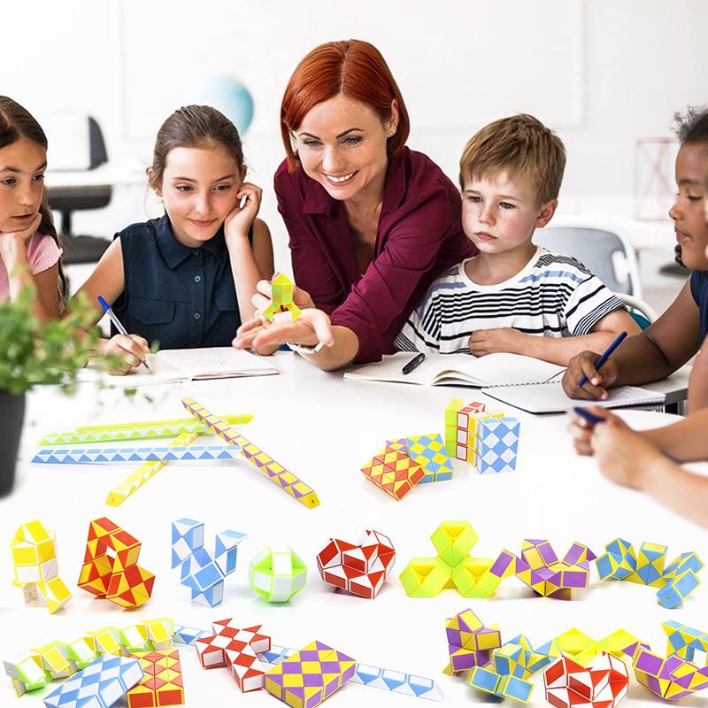 1/3/6pcs Magic Rulers Table Games 24 Paragraphs Plastic Festival Party Gathering Leisure Entertainment Performing Props TMZ