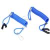Akozon 2pcs Engine Stop Switch Key Strap Outboard Engine Ignition Emergency Kill Stop Switch Safety Tether Strap for Yamaha