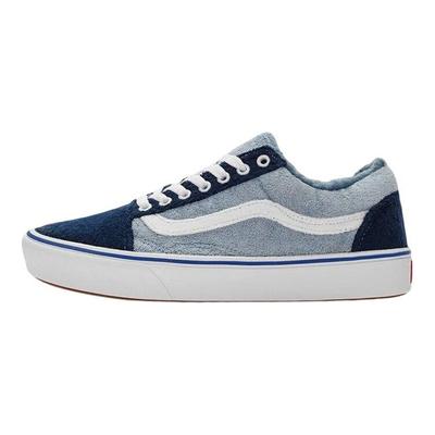 Удобные кеды ComfyCush Old Skool с низким верхом, унисекс, синие VN0A5DYCZU3