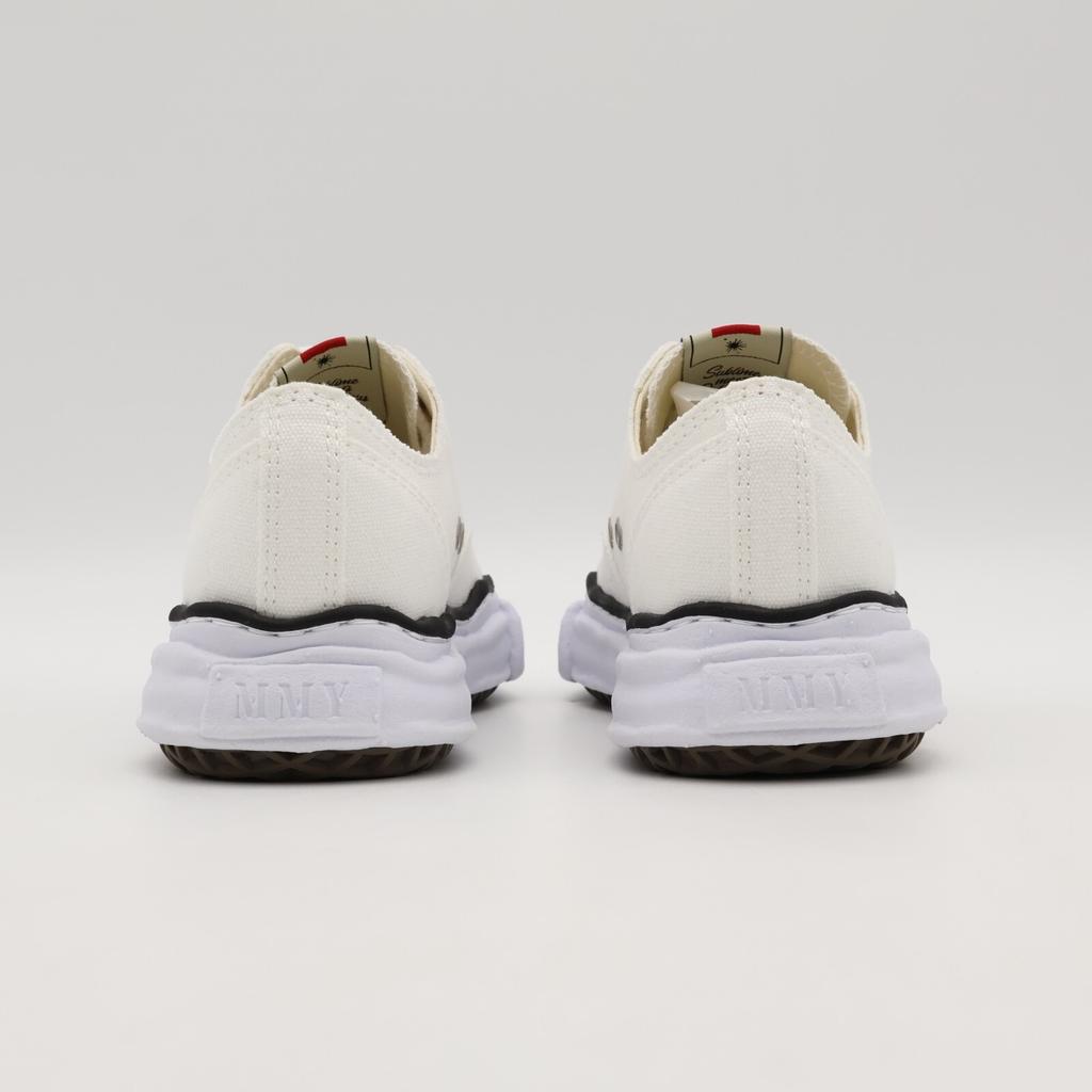 A01FW702-WHITE Maison MIHARA YASUHIRO PETERSON Оригинальная подошва Холст Низкие (Мужской)