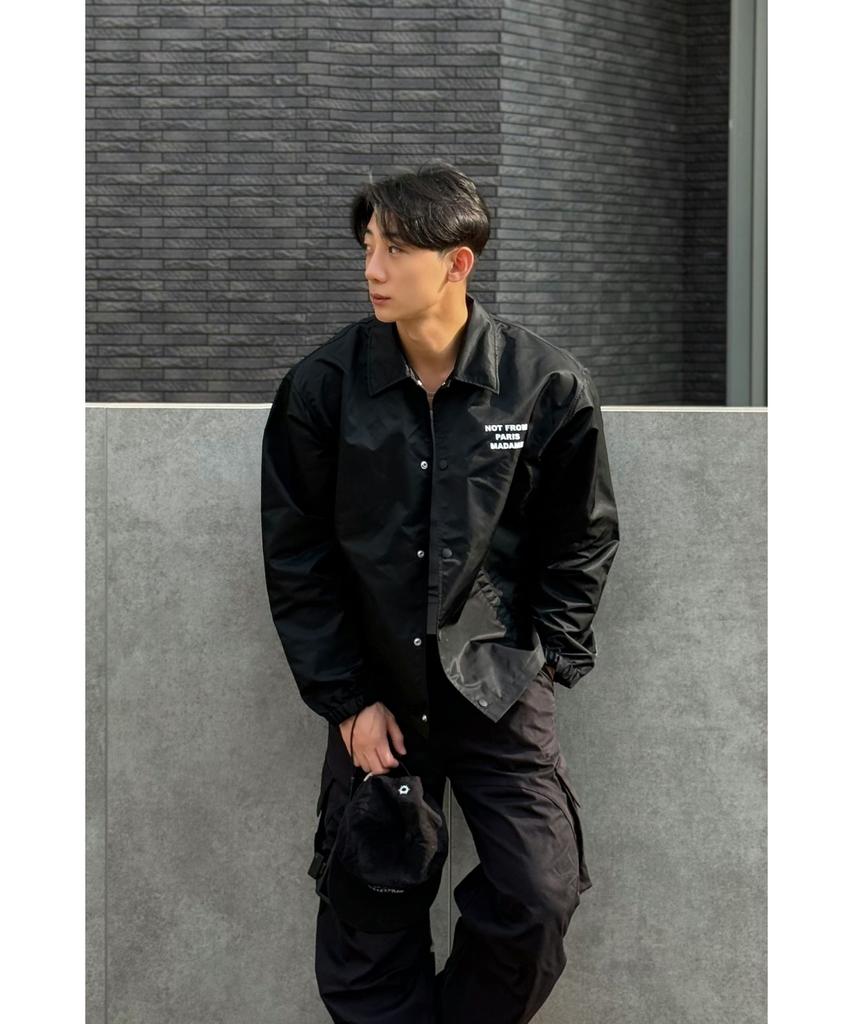 Drole De Monsieur La Veste Slogan D0Jaa25001Bkx
