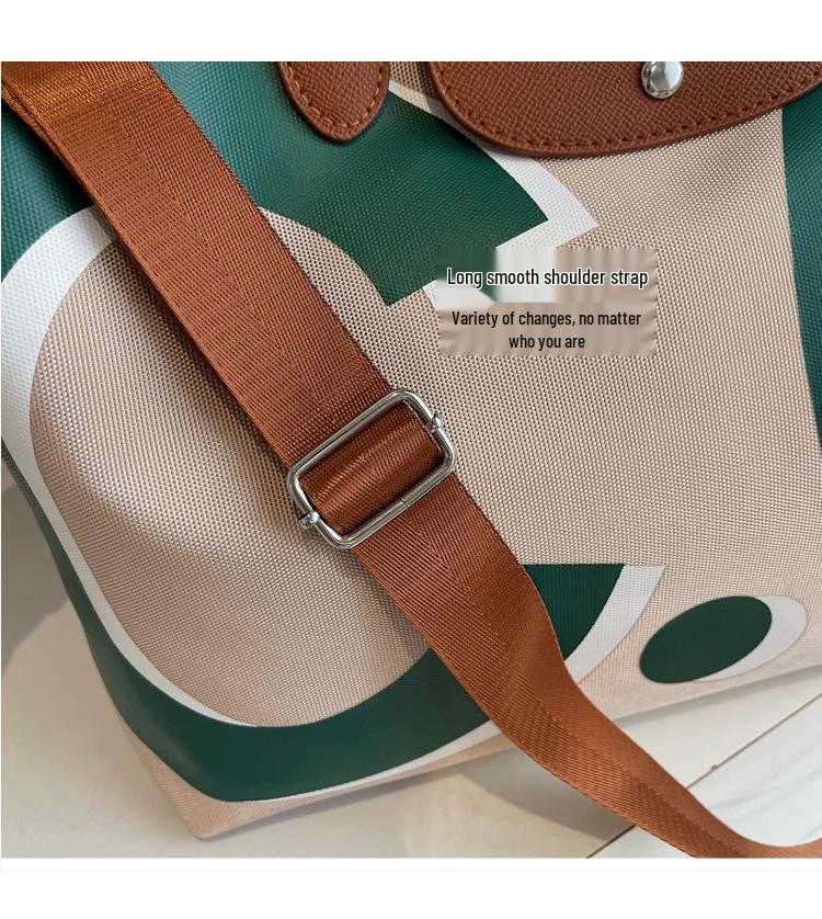 Женская легкая водонепроницаемая дорожная сумка-даффл большой вместимости для деловых и коротких поездок