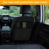 Защитные накладки на спинки сидений 2 шт. Защита спинки сиденья с сумкой для хранения Аксессуары для детской безопасности Органайзер для заднего сиденья автомобиля Заднее сиденье