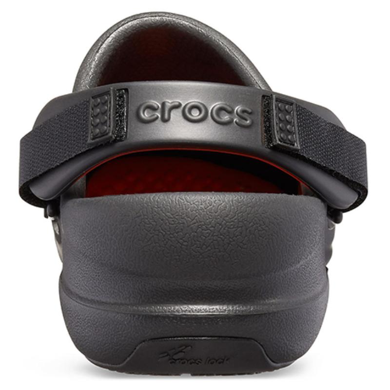 Crocs LiteRide Clog Минималистичные и Удобные, Нескользящие Спортивные Сандалии с Низким Вырезом Унисекс Черные.