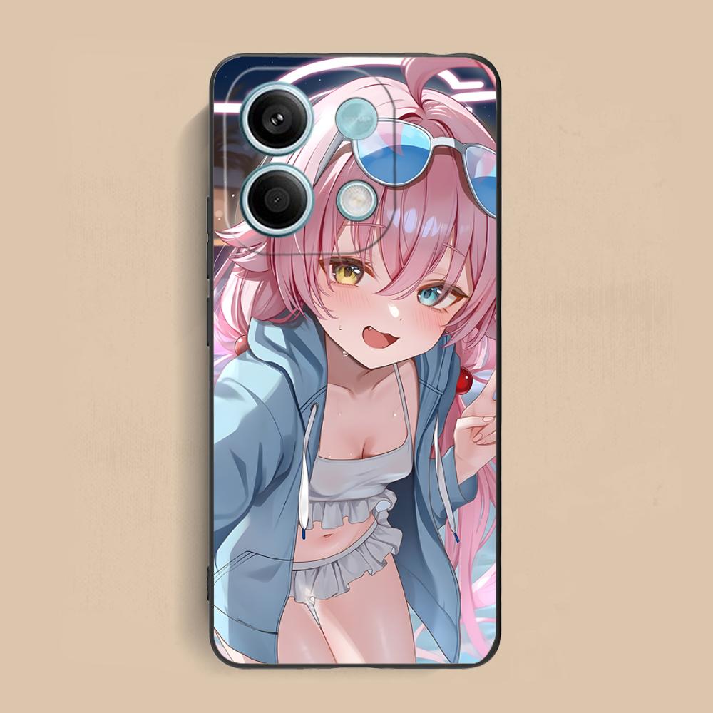 Чехол для телефона Blue Archive Такахаси Хосино для Xiaomi Redmi Note 14 13 12 11 A5 3 2 1 Pro Plus 4G 5G Цветная печать Роскошный