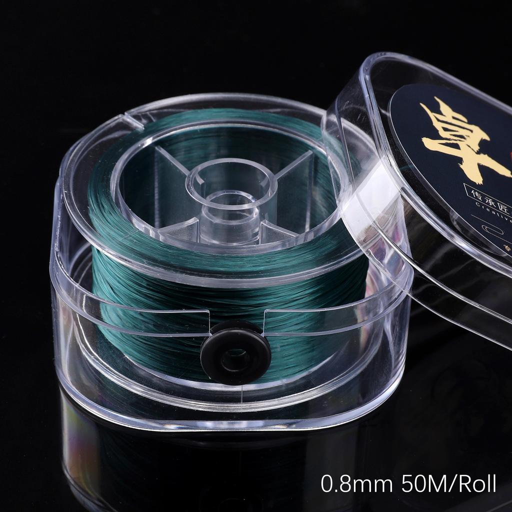 Прочная нейлоновая резиновая эластичная нить для изготовления украшений и браслетов - Разные цвета, 50-100 метров