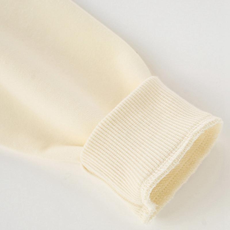 2-10 Years Kids Solid Color Hooded Pullover Sweatshirt