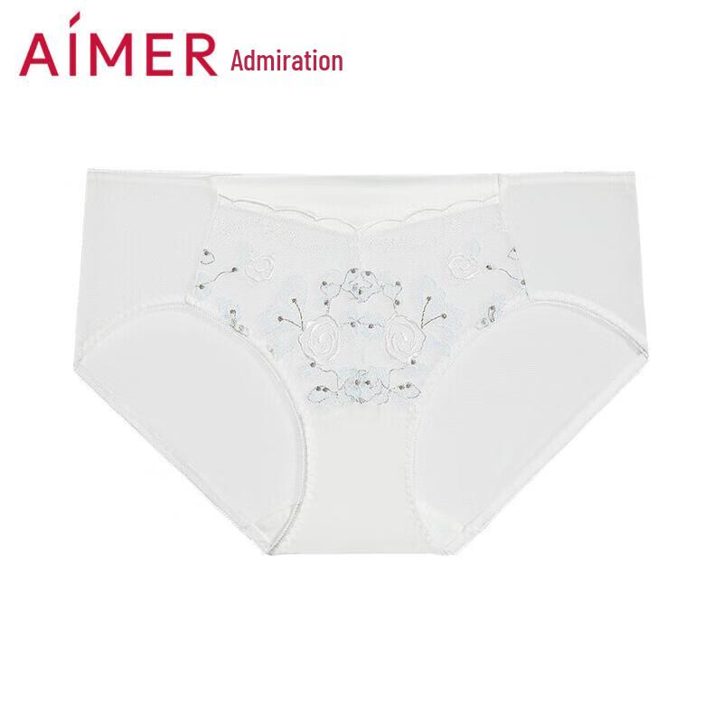 Aimer Elsa AM239371 Women's Lace Mesh Mid-Waist Panties