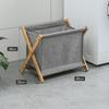 Bamboo Bracket Japanese Clothes Hamper Foldable Collapsible Clothes Bins  Toys