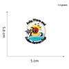 Colorful Cartoon Embroidered Cloth Applique Patch - Summer Style
