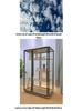 Luxury Solid Wood Cat Villa: Panoramic Glass Cat House with Bed and Indoor Cat Cabinet