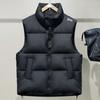 Plus Size 4XL-11XL Fashion Winter Oversize Sleeveless Jackets Man Clothes Thick Men's Warm Vest Hooded