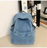 Рюкзак женский ленивый ветер кулон школьная сумка ретро джинсовая сумка большой емкости студенческий рюкзак литературная сумка Мори