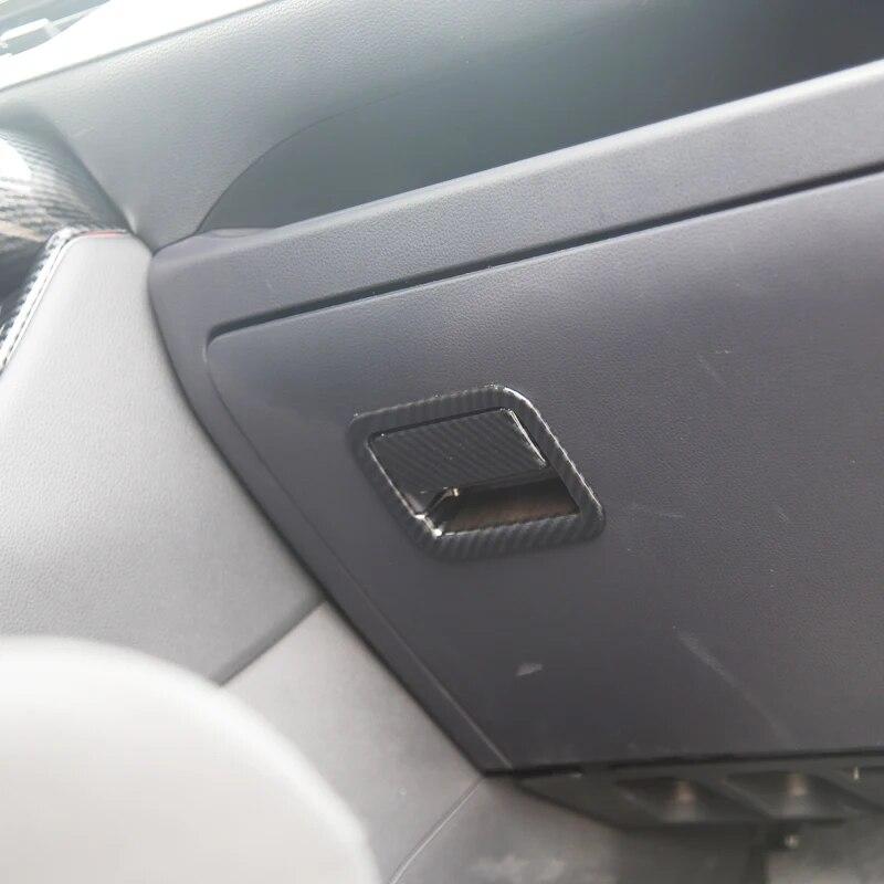My Good Car ABS Glove Box Handle Cover Glovebox Handles Trim Sticker for Toyota RAV4