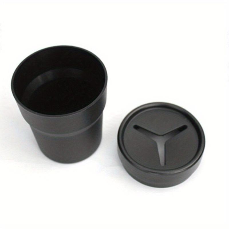 1PC Black Car Mini Pen Holder Box Coin Boxes Mount Trash Bin Auto Holders Cup Mounts Car Auto Multifunctional Accessories