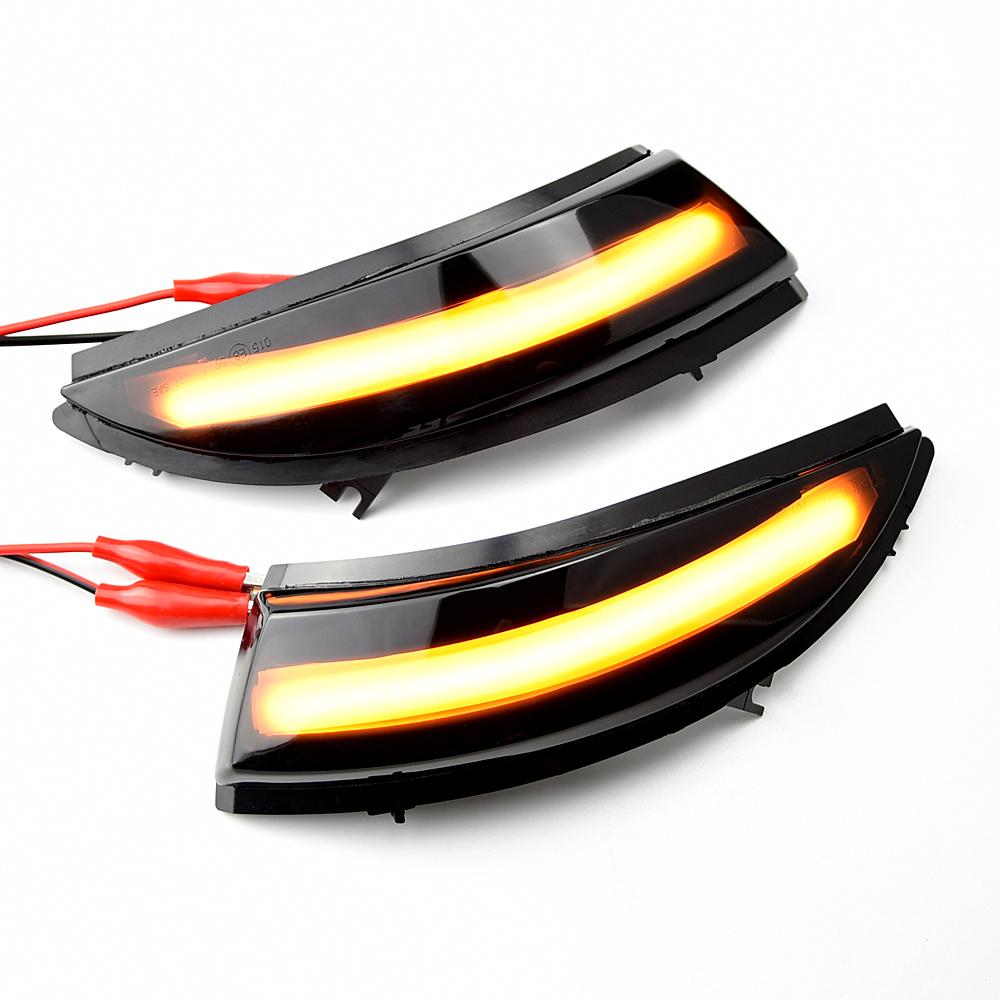 For Renault Clio IV MK4 Captur J87 Dynamic LED Turn Signal Light Side Wing Mirror Indicator Directly Replace Original OEM