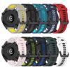 22mm Two-Color Silicone Strap For Huawei Watch GT3 SE GT 4/3/2 46mm Smart Watch Band for Honor Watch GS 3i