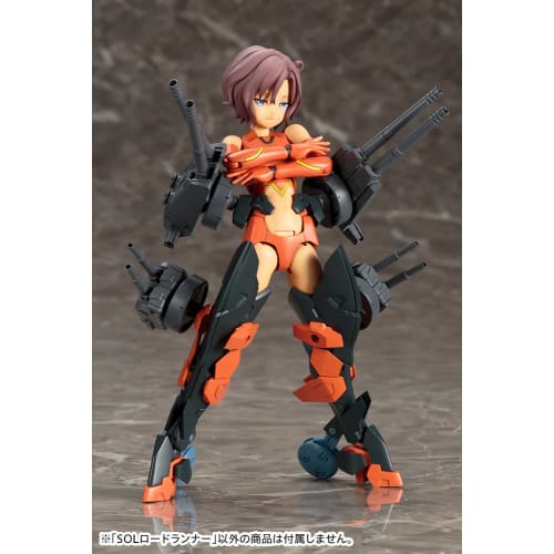 Kotobukiya Megami Device SOL Road Runner 1/1 Scale Plastic Model Kit KP434X, Approximately 140mm Tall