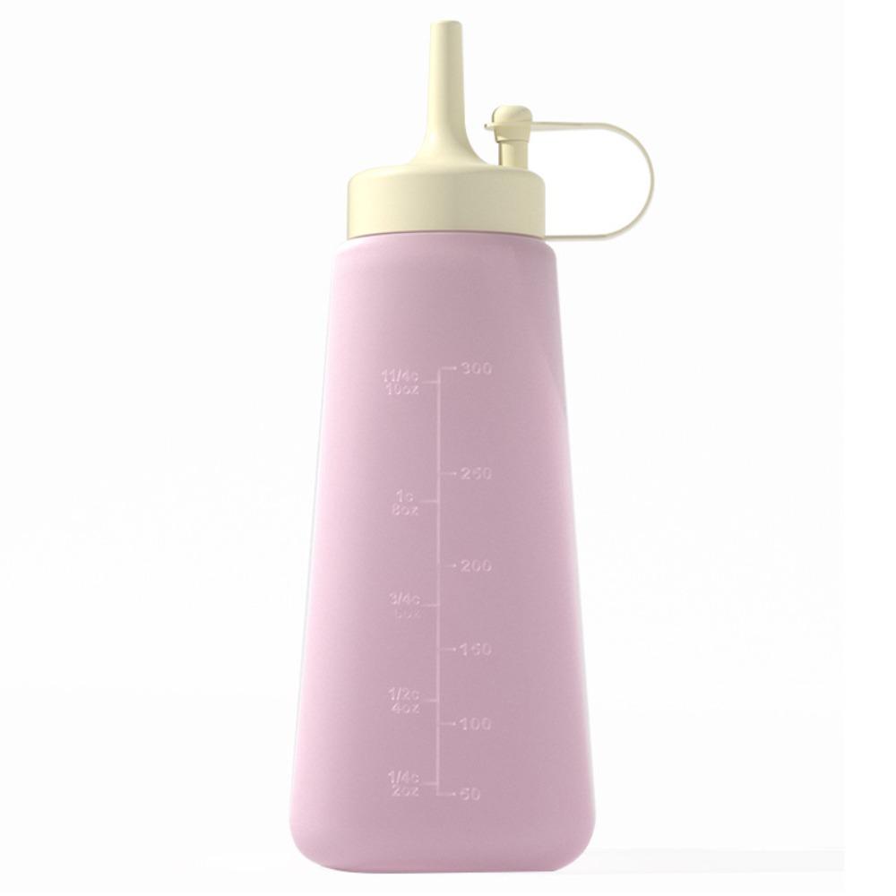 Transparent Condiment Squeeze Bottle Leakproof Design Silicone Split Bottle Salad Dressing