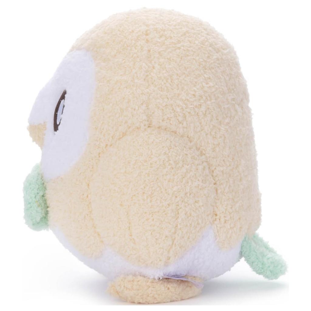 Pokémon PokéPiece Plush Toy Medium Rowlet Plush Toy Height Approximately 22cm