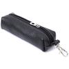 Вместительная ключница унисекс из натуральной кожи SHVIGEL Key Wallet 16227 Черная