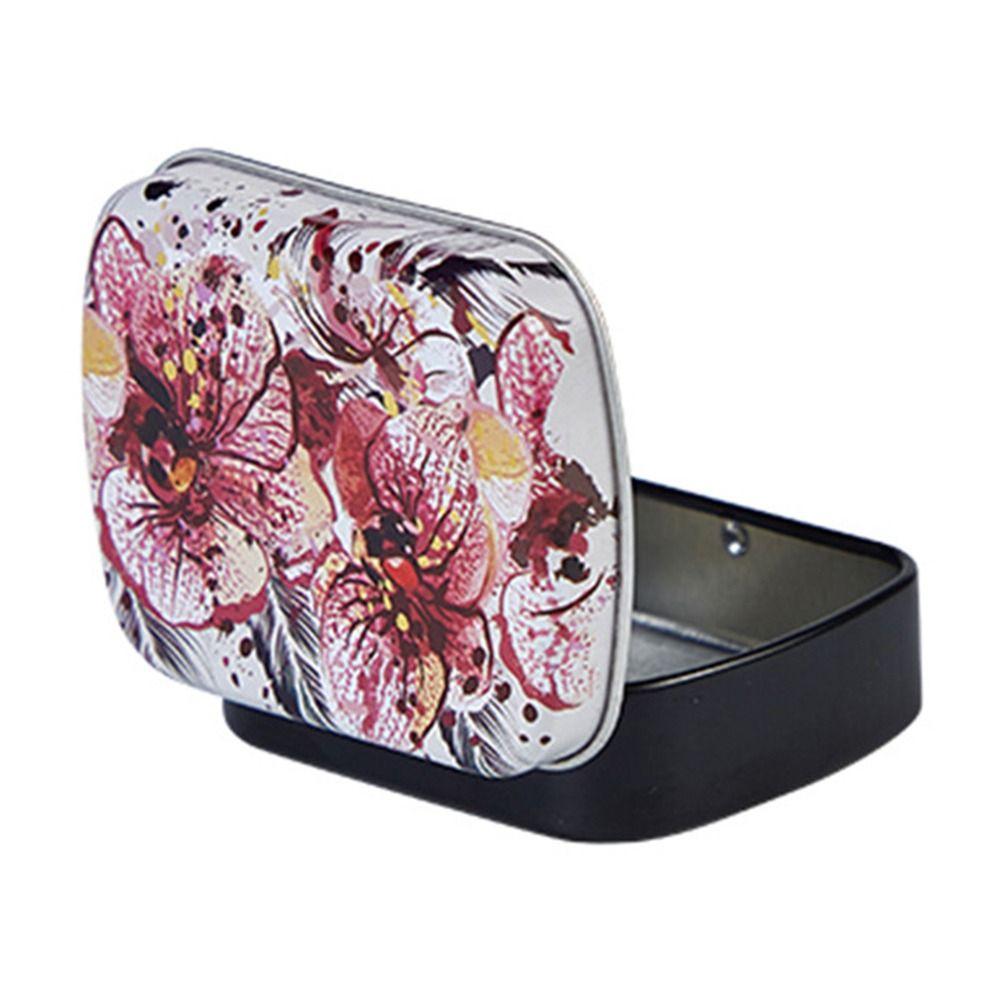 Мини Жестяная Коробка Металлическая Банка для Хранения Новая Жестяная Коробка на Петлях Конфеты