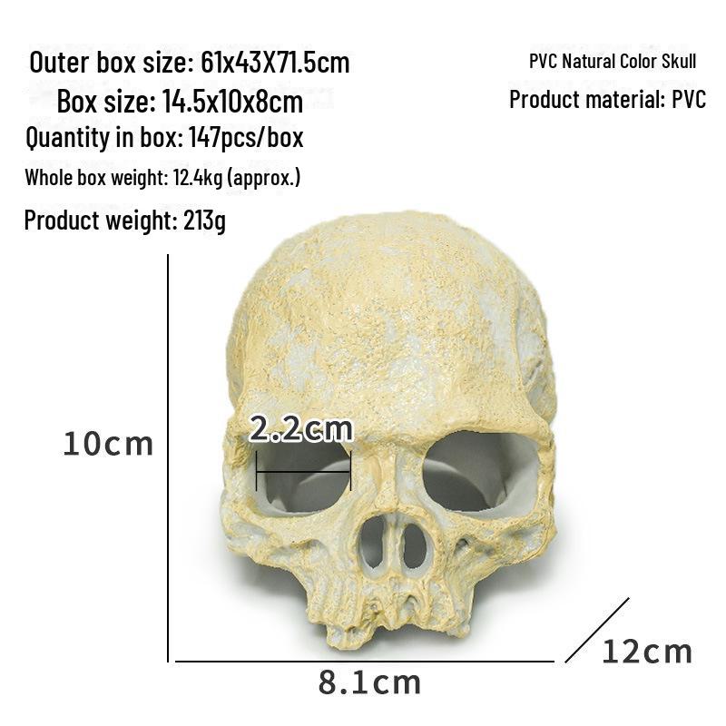 Популярная серия «Черепа» для террариума, украшение для змей и ящериц — декорации для аквариума и укрытия для домашних животных