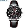 Модные спортивные мужские часы CRRJU Relogio Masculino Clock мужские часы