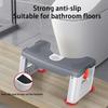 Складной туалетный табурет для какашек Портативный Нескользящий Табурет для приседаний в ванной Комнатный горшок для какашек Легкое хранение Туалет Приседание Подставка для ног