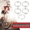 5 шт. washers-проставочные кольца для рулевой колонки велосипеда MTB и шоссейного велосипеда, из алюминиевого сплава