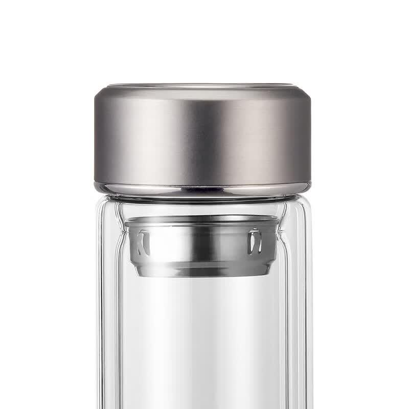 Стеклянная бутылка для воды Kobach Crystal Steel