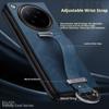 Роскошный ремешок-подставка Кожаный чехол Для Oppo Find N6 N5 N3 Металлическое кольцо Держатель Подставка Защитная крышка
