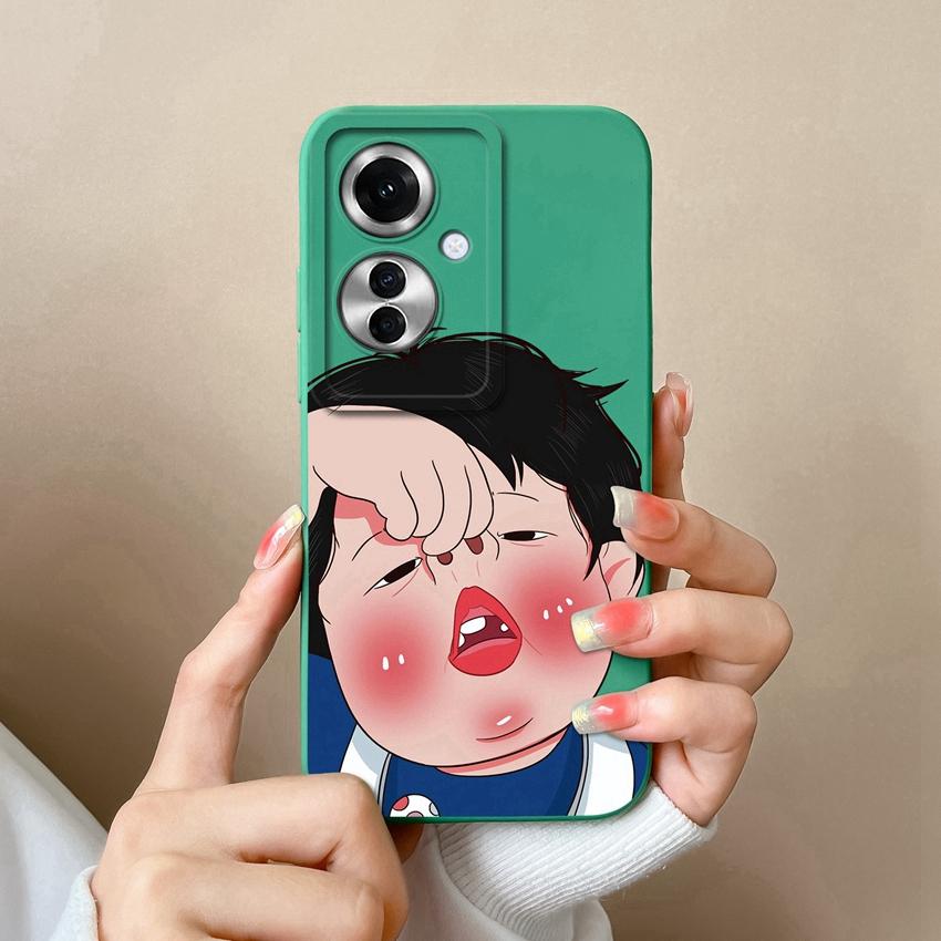 Чехлы для телефонов для Oppo F25 Pro F23 Realme C20 C25 C30 C31 C33 C35 Narzo N53 N63 С узором «Пляжная кокосовая пальма» Жидкий силиконовый защитный чехол для корпуса Oppo