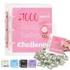 25 Envelopes Money Saving Challenge Binder Mini Cash Saving Budget Book To