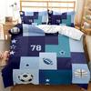 Ball Duvet Cover Set Sports Balls Bedding Set King Size Basketball Football Soccer Baseball Polyester Quilt Cover For Kids Teens