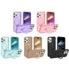 For iPhone 15 Pro Max Case Compatible with MagSafe Kickstand TPU+PC Shockproof Phone Back Cover