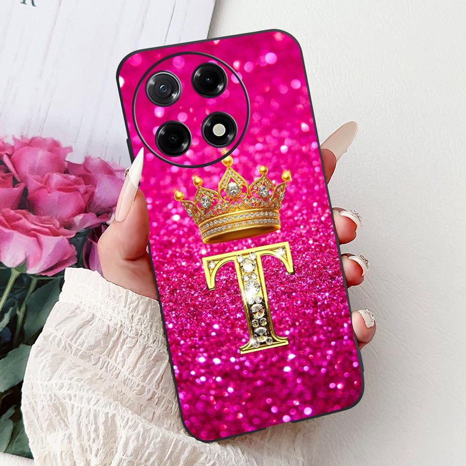 Чехол для Tecno Camon 30S Camon30 Pro CL8 Новый Королевский Буквенный Чехол Мягкий Силиконовый Чехол Для Tecno Camon 30 Premier Camon30 5G Fundas