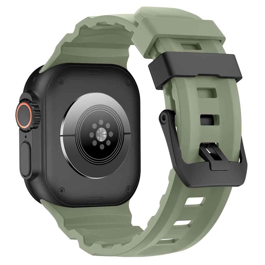 Trail Silicone Strap for Apple Watch Ultra 2 49mm Band Series 10 9 8 7 46mm 45mm Sport Breathable Bracelet iWatch 6 5 4 SE 44mm 42mm Bracelet